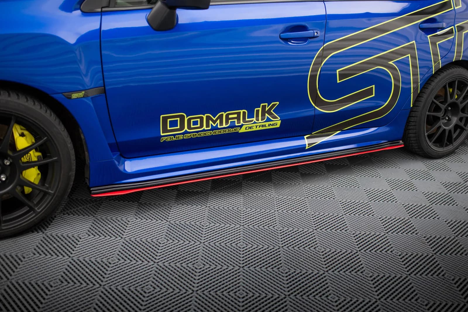 Maxton Design Накладки на пороги V.2 SUBARU WRX STI - фото My Tuning Lab