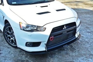 Передній сплітер Racing Maxton Mitsubishi Lancer Evo X V.2 - фото My Tuning Lab