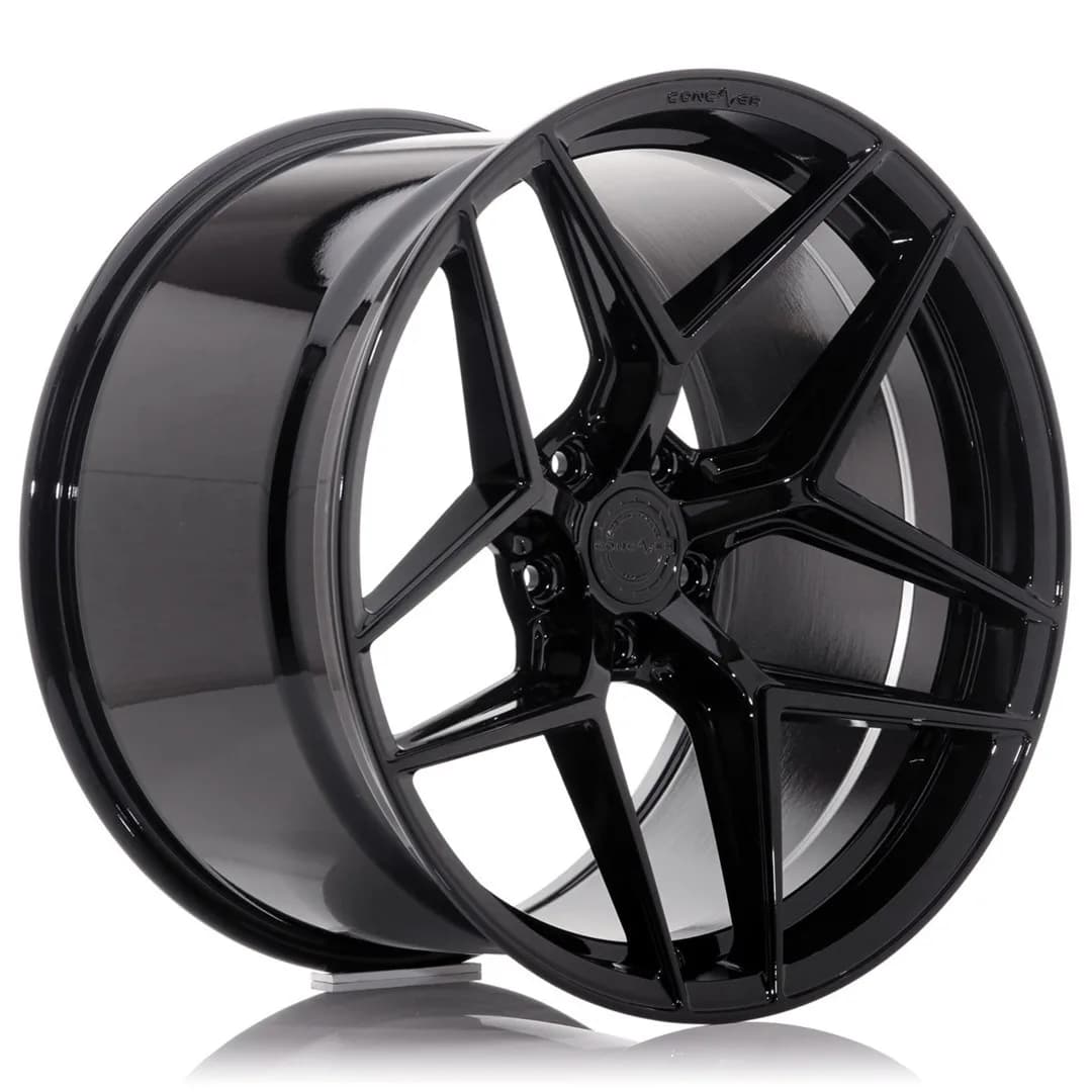 Легкосплавний диск 19" Concaver CVR2 19x8,5 ET25 5x112 платиновий чорний - фото My Tuning Lab