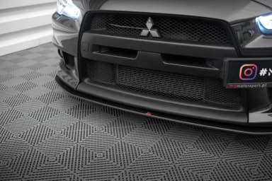 Передній сплітер Street Pro Maxton Mitsubishi Lancer EVO X - фото My Tuning Lab