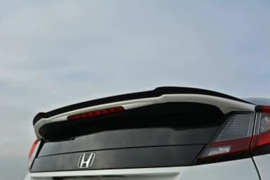 Задній спойлер Maxton Honda Civic MK9 Facelift (чорний глянець) - фото My Tuning Lab