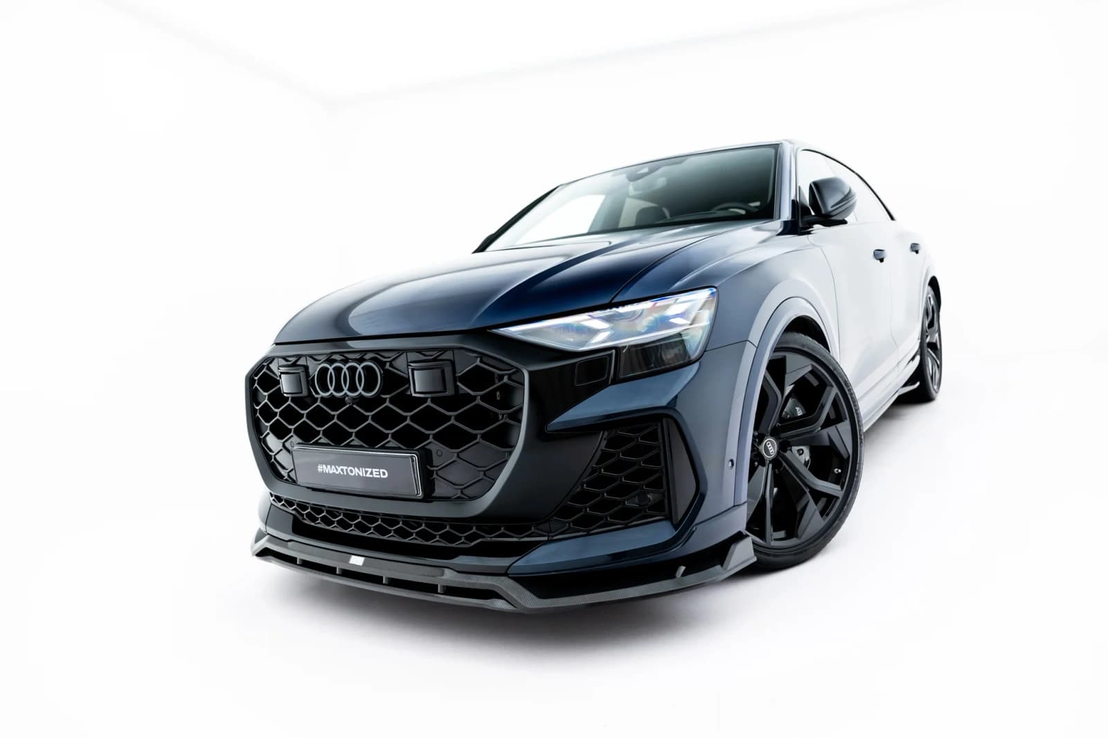 Karbonowy Передній сплітер Maxton Audi RSQ8 Mk1 Facelift - фото My Tuning Lab
