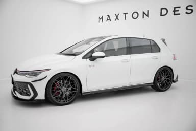Накладки на пороги V.3 Maxton Volkswagen Golf GTI / GTE / GTI Clubsport / GTD / R-Line Mk8 - фото My Tuning Lab