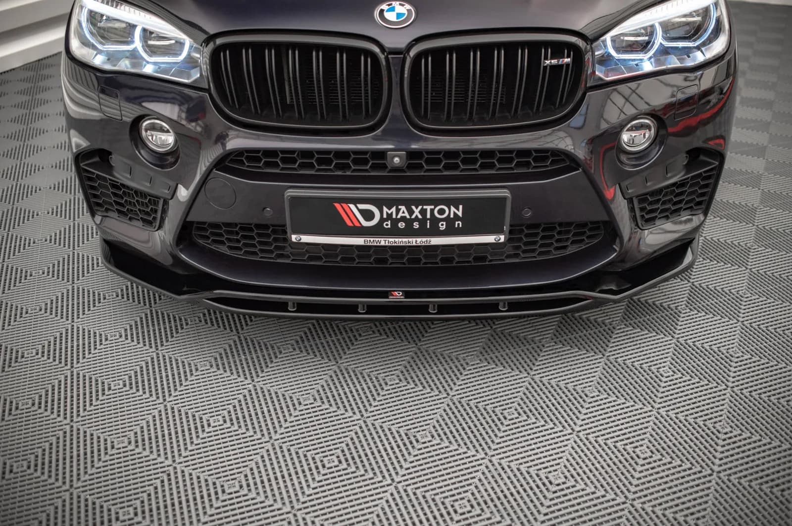 Передній сплітер V.2 Maxton BMW X5 M F85 / X6 M F86 - фото My Tuning Lab