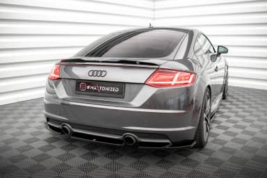 Задній сплітер Maxton Audi TT S-Line 8S - фото My Tuning Lab