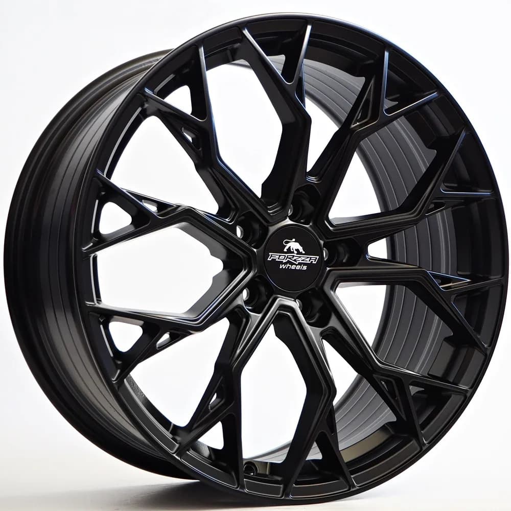 Легкосплавний диск 18" Forzza Titan 18x8 ET33 5x110 сатиновий чорний - фото My Tuning Lab