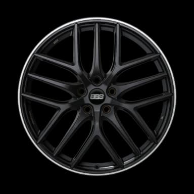 Легкосплавний диск 20" BBS CC-R 20x8 ET27 5x112 чорний сатиновий - фото My Tuning Lab