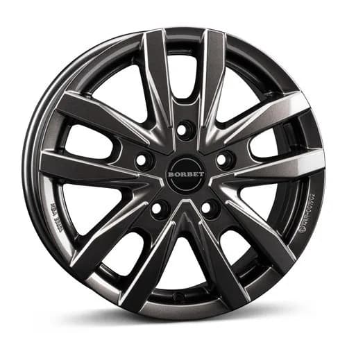 Легкосплавний диск 18" Borbet CW5 18x7,5 ET53 5x118 mistral антрацит glossy - фото My Tuning Lab