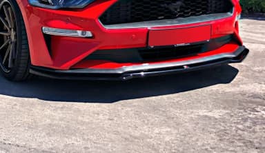 Передній сплітер V.1 Maxton Ford Mustang Mk. 6 Facelift - фото My Tuning Lab