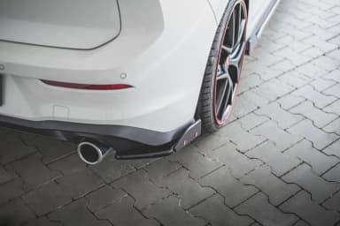 Задні сплітери Boczne V.2 + Flaps Maxton Volkswagen Golf GTE / GTI Mk8 / GTI Mk8 Facelift - фото My Tuning Lab