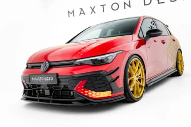 Комплект сплітерів V.1 Maxton Volkswagen Golf GTI Clubsport Mk8 Facelift - фото My Tuning Lab