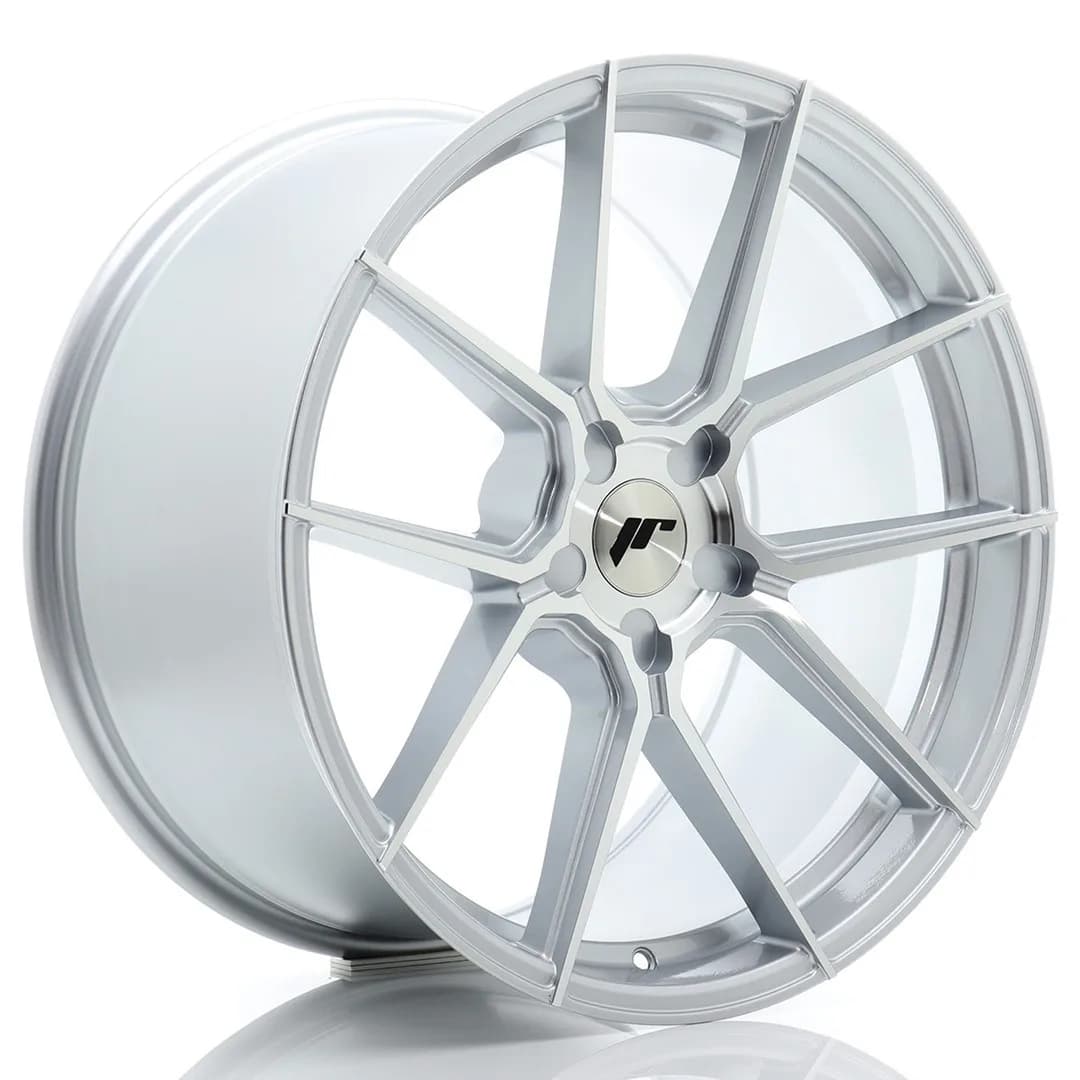 Легкосплавний диск 20" Japan Racing JR30 20x10 ET31 5x112 срібний з фрезеруванням - фото My Tuning Lab