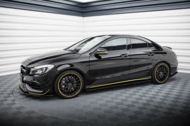 Накладки на пороги Street Pro Maxton Mercedes-AMG CLA 45 C117 Facelift - фото My Tuning Lab