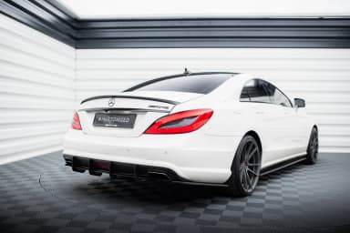 Задній дифузор Maxton Mercedes CLS C218 AMG Line - фото My Tuning Lab