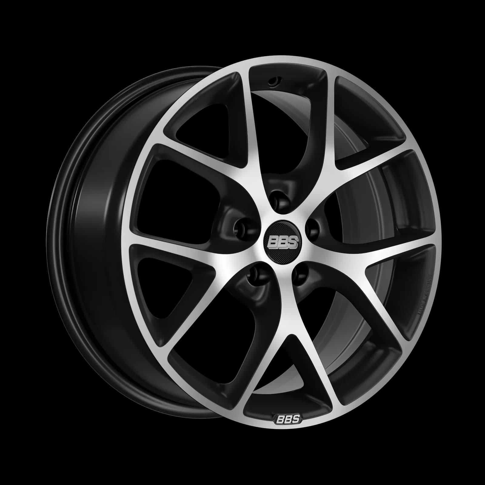 Легкосплавний диск 17" BBS SR 17x7,5 ET42 5x114 Vulcano Grey Diamond-Cut - фото My Tuning Lab
