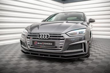 Передній сплітер Street Pro Maxton Audi A5 S-Line / S5 Coupe / Sportback F5 - фото My Tuning Lab