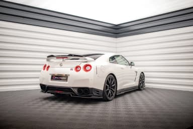 Накладки на пороги Maxton Nissan GTR R35 Facelift - фото My Tuning Lab
