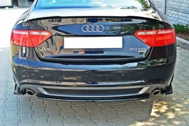 Задні сплітери Boczne Maxton Audi A5 Coupe / Sportback S-Line 8T - фото My Tuning Lab