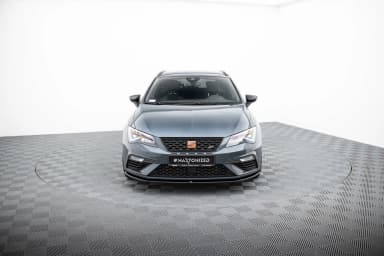 Передній сплітер V.1 Seat Leon Maxton Cupra / FR Mk3 FL - фото My Tuning Lab