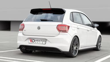 Задній сплітер (Z Dyfuzorem) Maxton Volkswagen Polo GTI Mk6 - фото My Tuning Lab