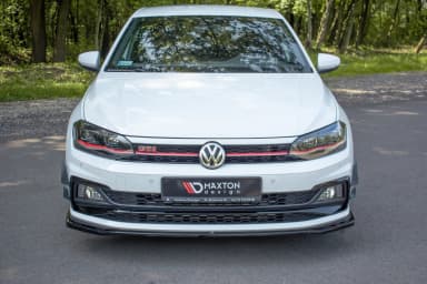 Канарди (аеродинамічні накладки переднього бампера) Maxton Volkswagen Polo GTI Mk6 - фото My Tuning Lab