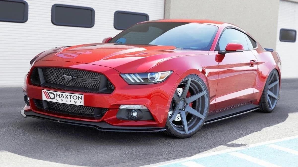 Передній сплітер Maxton Ford Mustang Mk6 - фото My Tuning Lab