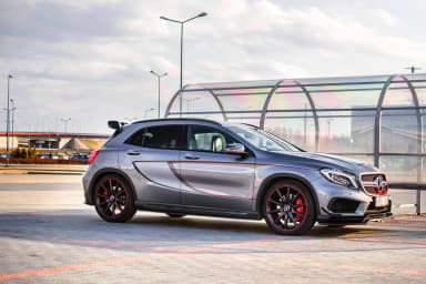 Передній сплітер Maxton Mercedes-Benz GLA 45 AMG - фото My Tuning Lab