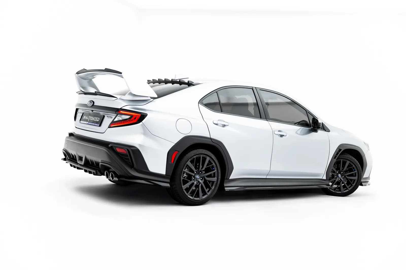 Накладки на пороги Maxton Subaru WRX STI Mk2 - фото My Tuning Lab