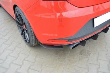 Задній дифузор i Задні сплітери Boczne Seat Leon III Maxton Cupra - фото My Tuning Lab
