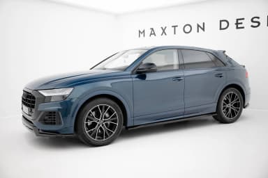 Накладки на пороги Maxton Audi Q8 Mk1 - фото My Tuning Lab