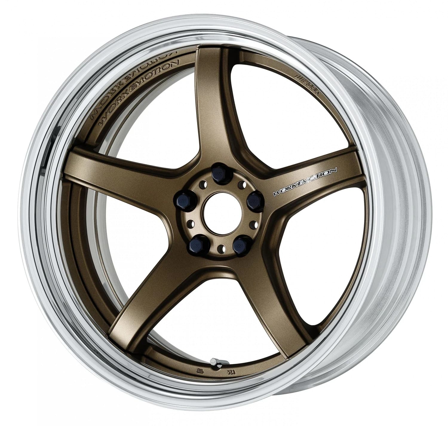 Легкосплавний диск 20" Work Wheels Work Emotion T5R-2P Step Rim 20x11 BLANK Matte бронза (AHG) - фото My Tuning Lab