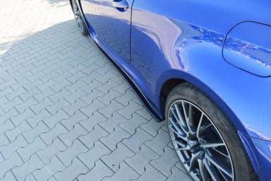 Накладки на пороги Maxton Lexus RC F - фото My Tuning Lab