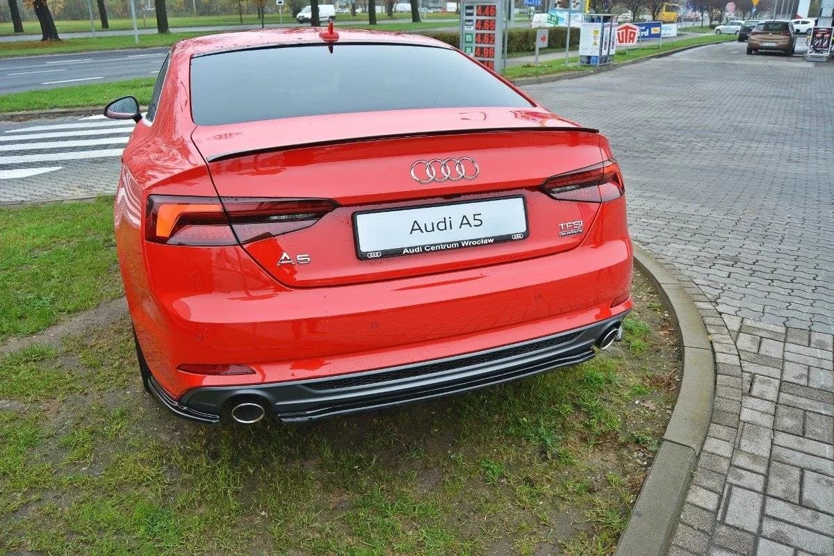 Задній сплітер Maxton Audi A5 F5 S-Line (Bez dyfuzora) - фото My Tuning Lab