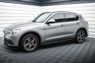 Накладки на пороги Maxton Alfa Romeo Stelvio Mk1 - фото My Tuning Lab