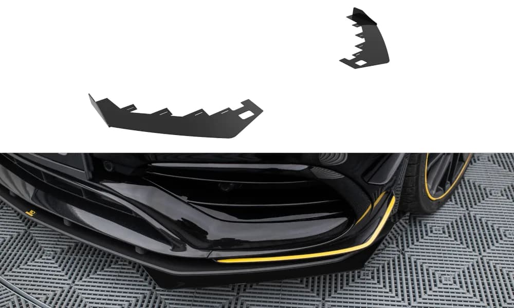 Front Flaps Maxton Mercedes-AMG CLA 45 Aero C117 Facelift - фото My Tuning Lab