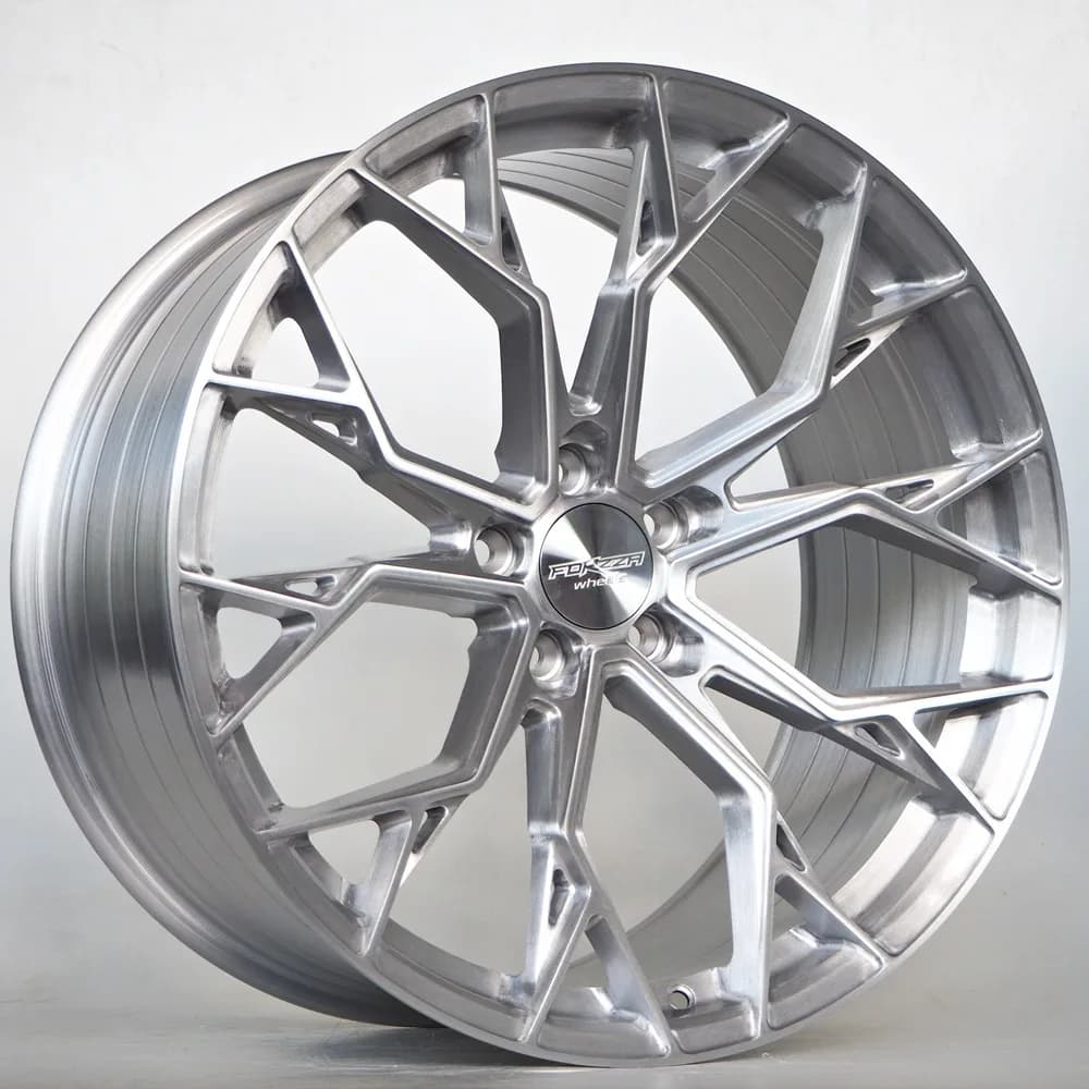 Легкосплавний диск 20" Forzza Titan 20x10,5 ET37 5x120 брашований Aluminium - фото My Tuning Lab