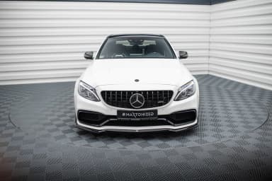 Передній сплітер V.3 Maxton Mercedes-AMG C63 Sedan / Estate W205 / S205 - фото My Tuning Lab
