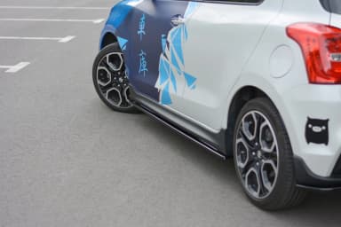 Maxton Design Накладки на пороги SUZUKI SWIFT 6 SPORT - фото My Tuning Lab