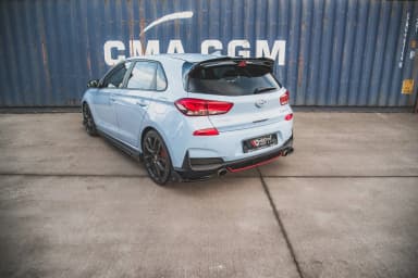Задні сплітери Boczne V.6 + Flaps Maxton Hyundai I30 N Mk3 Hatchback - фото My Tuning Lab