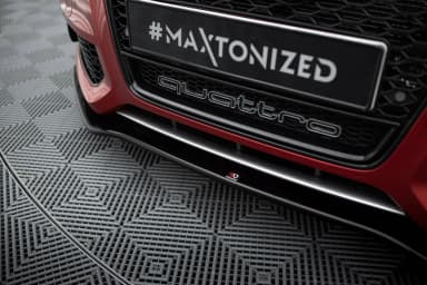 Передній сплітер Maxton Audi S5 / A5 S-Line 8T - фото My Tuning Lab