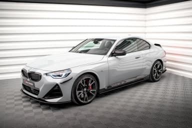 Накладки на пороги Street Pro Maxton BMW 2 Coupe M-пакет / M240i G42 - фото My Tuning Lab
