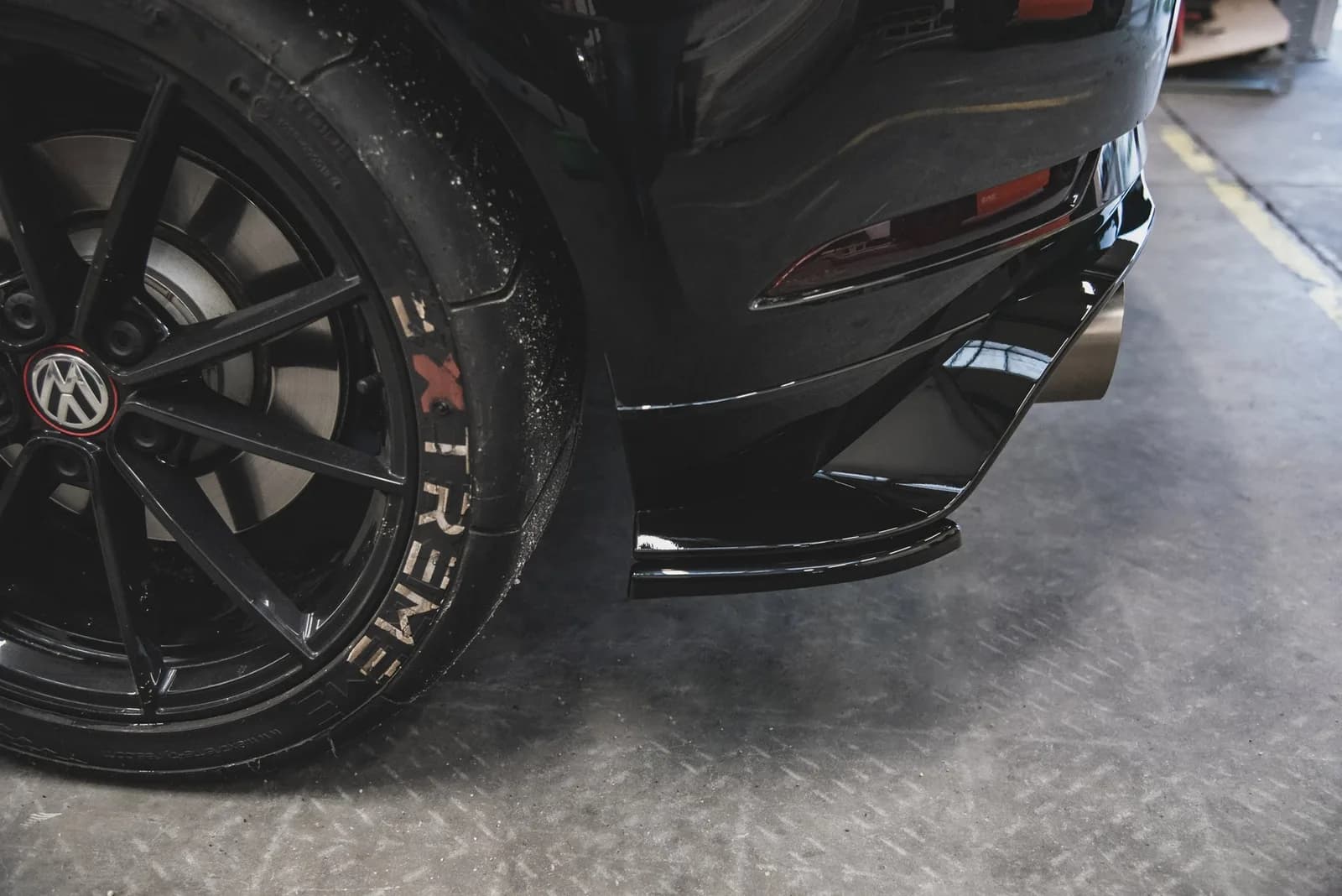 Задні сплітери Boczne VW Golf 7 GTI TCR - фото My Tuning Lab