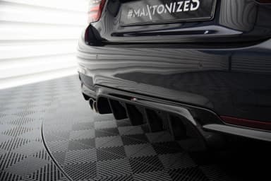 Задня накладка Maxton BMW 4 Coupe / Gran Coupe / Cabrio M-пакет F32 / F36 / F33 (Wersja z Вихлопem z jednej strony) - фото My Tuning Lab