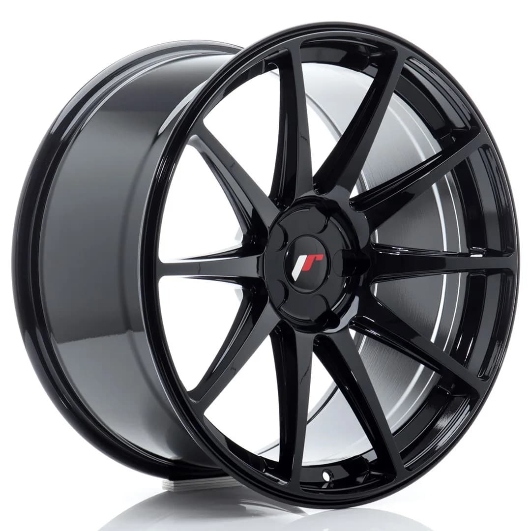 Легкосплавний диск 20" Japan Racing JR11 20x10 ET30 5x112 глянцевий чорний - фото My Tuning Lab
