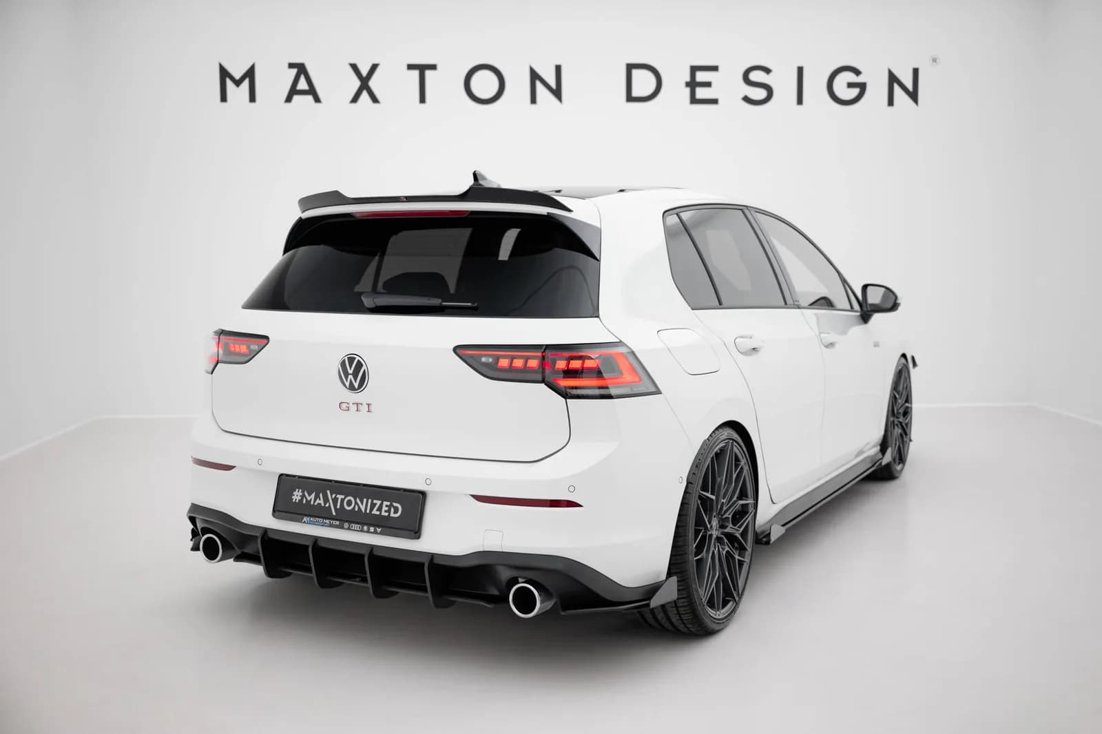 Задній дифузор Street Pro V.1 Maxton Volkswagen Golf GTI Mk8 - фото My Tuning Lab