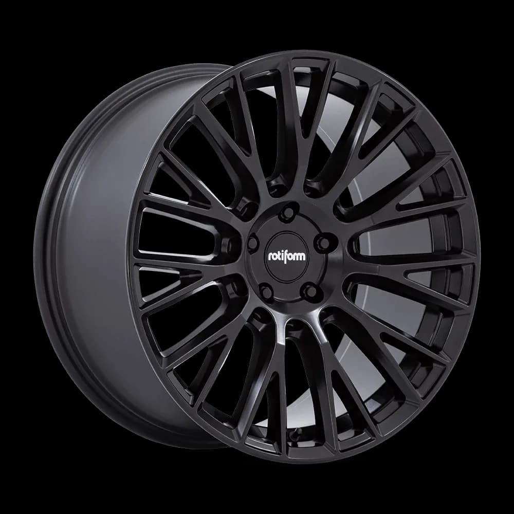 Легкосплавний диск 20" Rotiform RC201 LSE 20x8,5 ET40 5x112 сатиновий чорний - фото My Tuning Lab