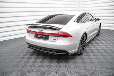 Задній сплітер Maxton Audi A7 C8 - фото My Tuning Lab