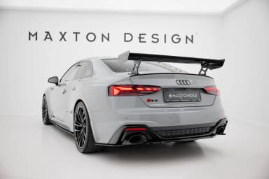 Karbonowy Spoiler Z Zewnętrznymi Wspornikami V.2 Maxton Audi A5 / A5 S-Line / S5 / RS5 Coupe F5 / F5 Facelift - фото My Tuning Lab