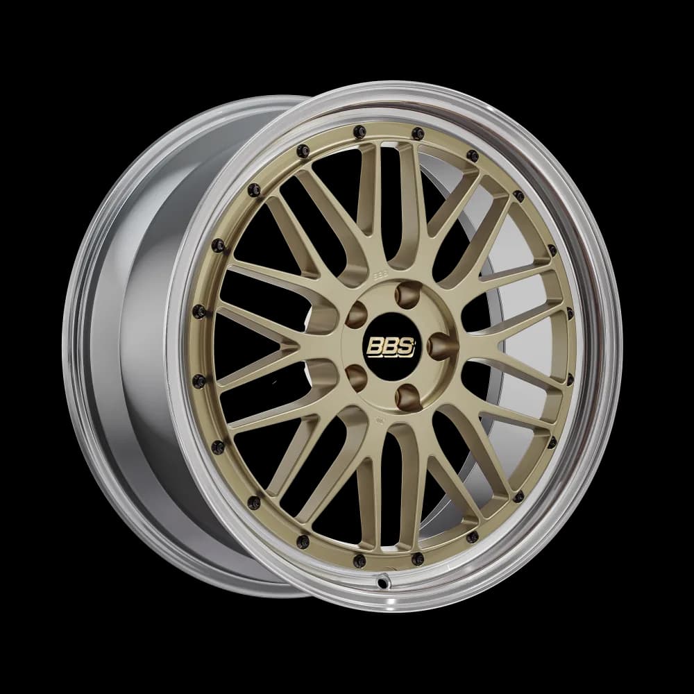 Легкосплавний диск 19" BBS LM 19x8,5 ET32 5x120 золотий glossy - фото My Tuning Lab