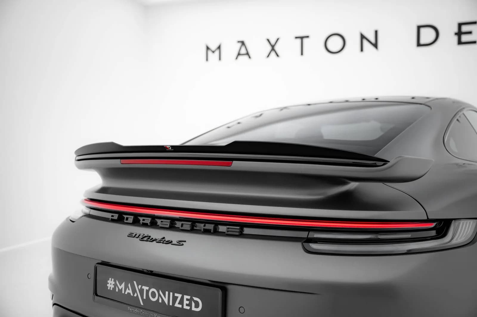 Спойлер Maxton Porsche 911 Turbo S Sport Package 992 - фото My Tuning Lab